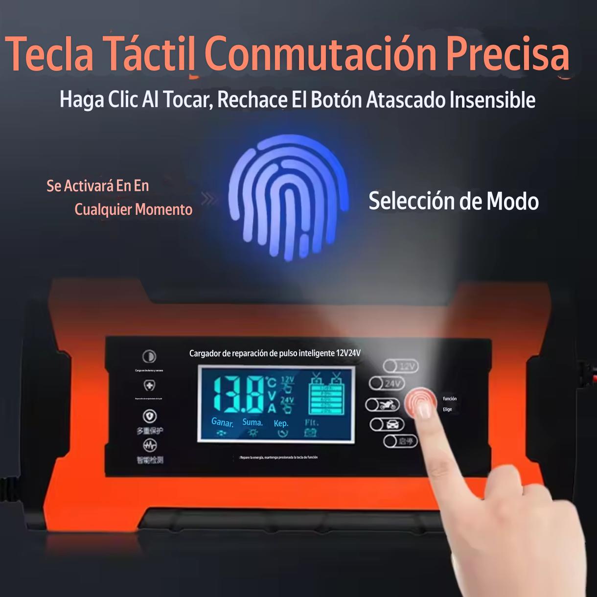 Cargador de Baterías Portátil ¡Energía Garantizada!