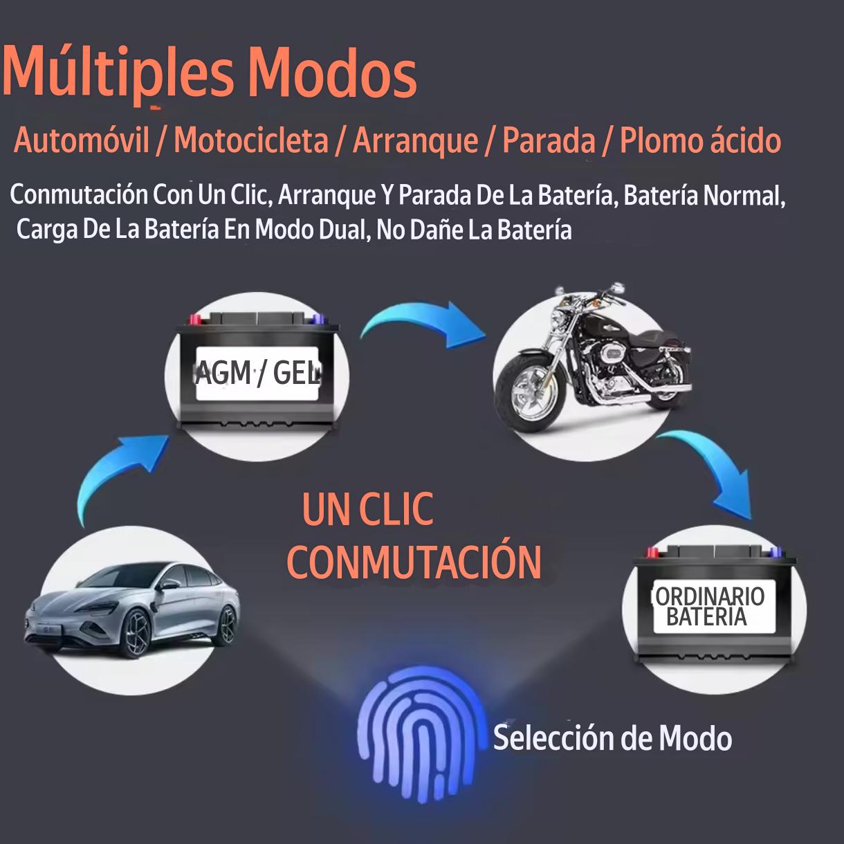 Cargador de Baterías Portátil ¡Energía Garantizada!