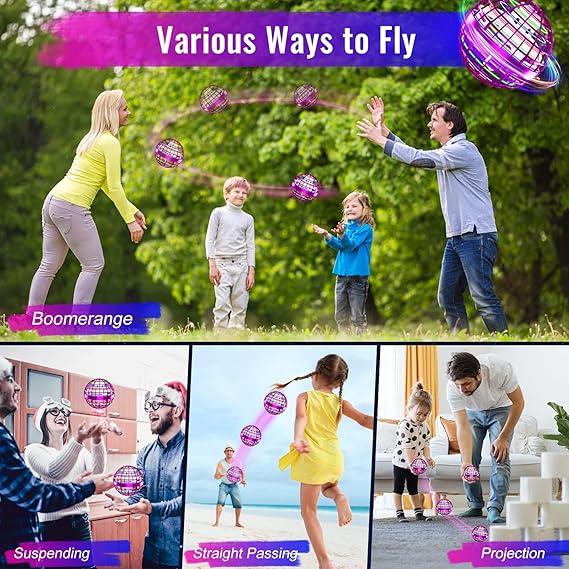 Promo 2X1 ¡FlyNova Pro! 🪐 MINI-DRON Spinner Volador 🚀PAGA 1 LLEVA 2