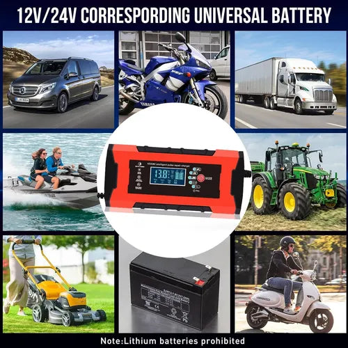 Cargador de Baterías Portátil ¡Energía Garantizada!