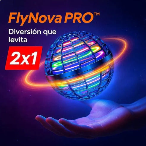 Promo 2X1 ¡FlyNova Pro! 🪐 MINI-DRON Spinner Volador 🚀PAGA 1 LLEVA 2