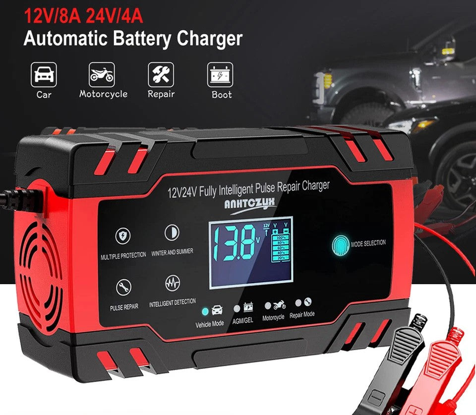 Cargador de Baterías Portátil ¡Energía Garantizada!