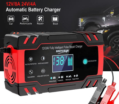 Cargador de Baterías Portátil ¡Energía Garantizada!